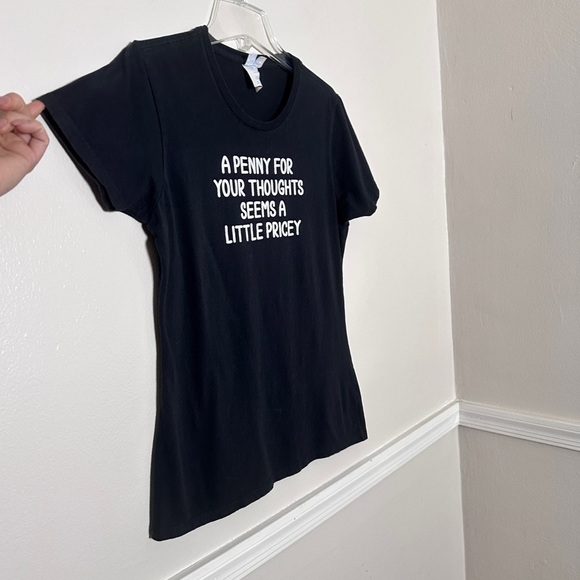 Vintage Port & Company Funny Graphic Short Sleeve T-Shirt Ring Spun Cotton - Picture 3 of 11